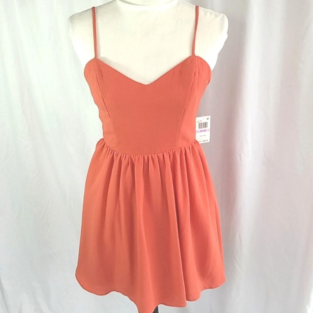 B.Darlin Juniors Mini Open Back Sienna Party Dress Size 11/12